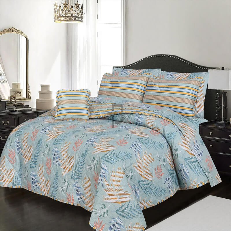 GREENLEAF SUMMER COMFORTER SET- 7 PCS