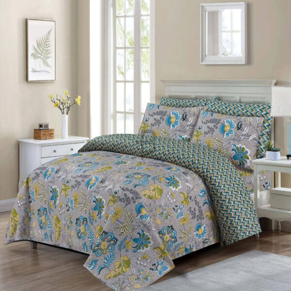 PASTEL SUMMER COMFORTER SET- 7 PCS