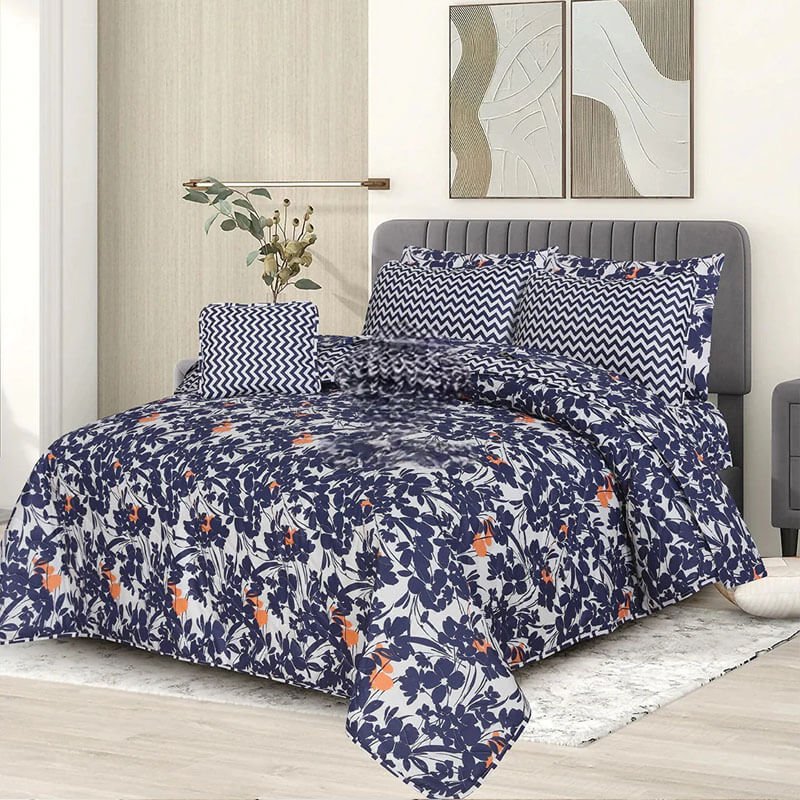 PEONY SUMMER COMFORTER SET 7 PCS