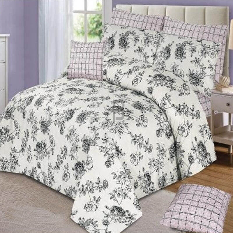 WHITY SUMMER COMFORTER SET- 7 PCS