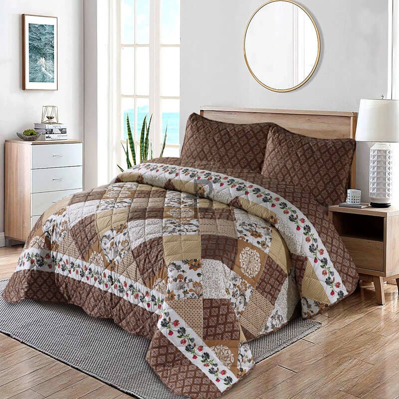 AMORE LUXURY COMFORTER SET- 6 PCS (LUXURY)