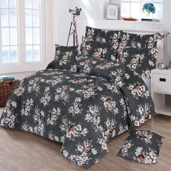 B ROSE COMFORTER SET- 6 PCS (PREMIUM)