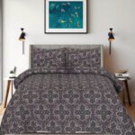 FERNS BEDSHEET SET - 3 PIECES (SOFT COTTON)