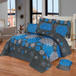 IRIS COMFORTER SET- 6 PCS (PREMIUM)