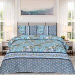 OCEAN BEDSHEET SET - 3 PIECES (SOFT COTTON)