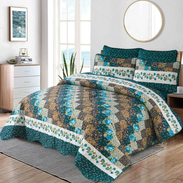 PLUSH LUXURY COMFORTER SET- 6 PCS (LUXURY)