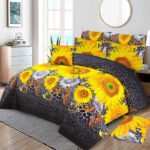 SUNFLR COMFORTER SET- 6 PCS (PREMIUM)