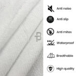 Export Quality Terry Waterproof Mattress Cover - White - Image 6