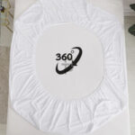 Export Quality Terry Waterproof Mattress Cover - White - Image 5