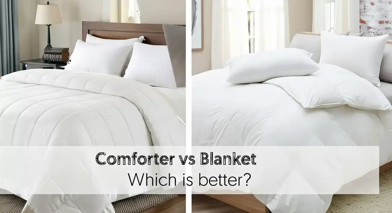 Blanket vs Comforter: