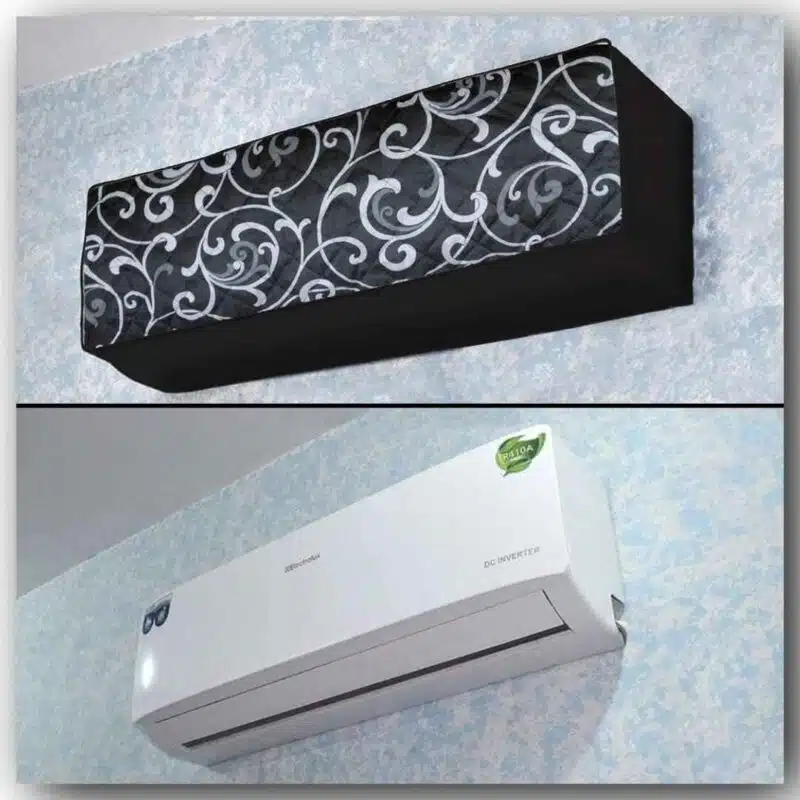BLACK AC COVER