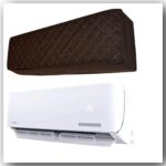 Quilted AC Cover - Brown