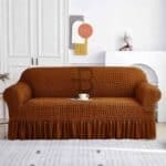 Bubble Sofa Cover- Copper Brown