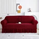 Bubble Sofa Cover- Maroon