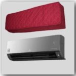 Quilted AC Cover - Maroon