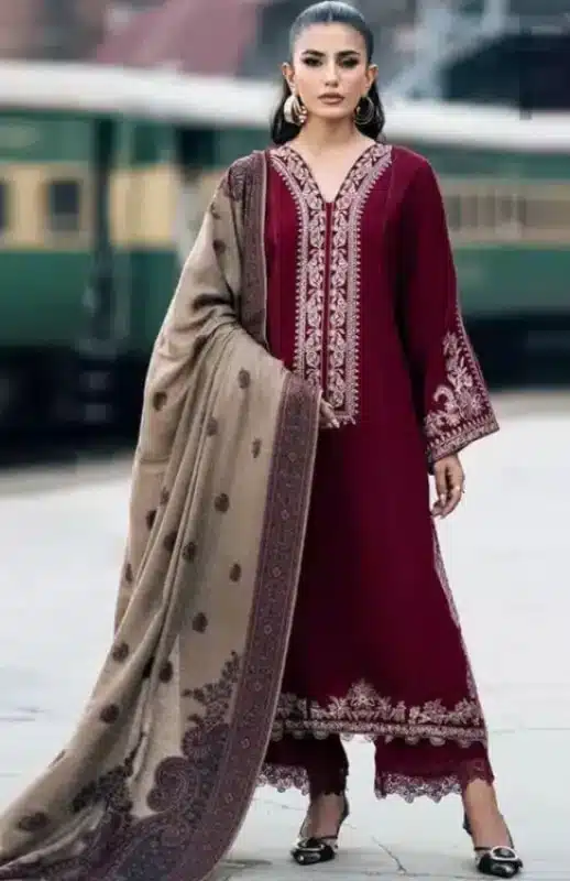 Asling Heavy Embroidered Lawn