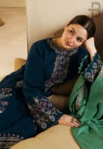 COCO Heavy Embroidered Dhanak - Image 2