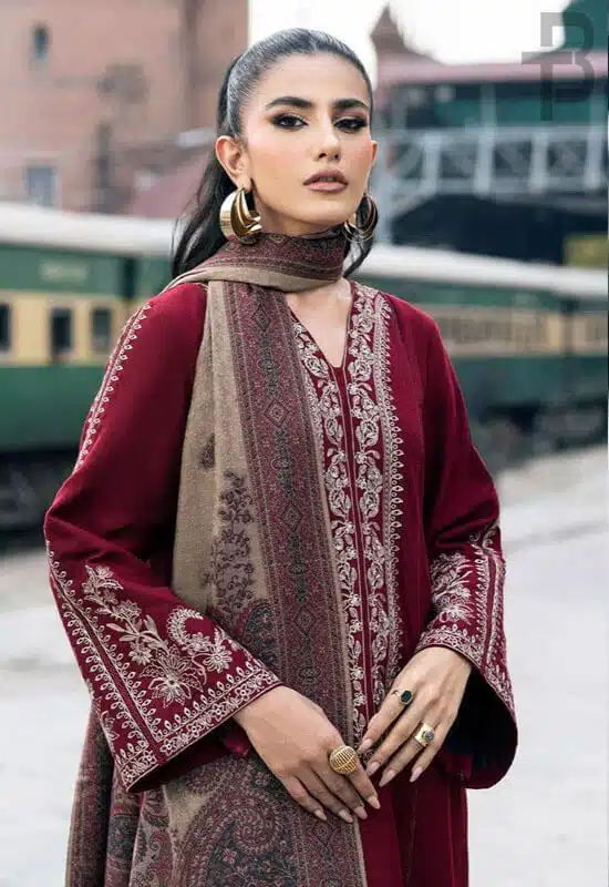 Sana Safinaz woolen suits winter