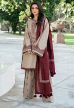 Zara Shahjahan Heavy Embroidered Dhanak
