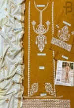 Qalamkar Heavy Embroidered Dhanak - Image 3