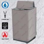 100% Waterproof Parachute Top Loaded Washing Machine Cover - Grey