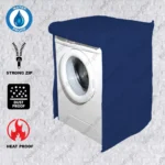Waterproof Front Loaded Washing Machine Cover - Blue