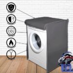 Waterproof Top Loaded Washing Machine Cover - Grey - Image 2