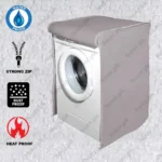 Waterproof Top Loaded Washing Machine Cover - Grey