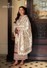 Asim Jofa Embroidered Lawn 2609 - Image 3