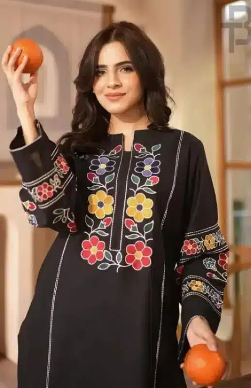 Cotton Lawn aari work