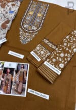 Saphire Embroidery Lawn - Image 4