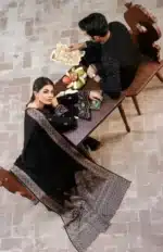 Izel Embroidered Lawn D-1006 – Bana Dora Swiss Voil Dupatta 2026