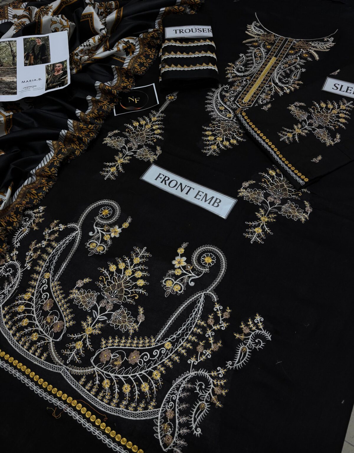 Maria.B Embroidered Lawn 2026 – Summer Collection - Image 7