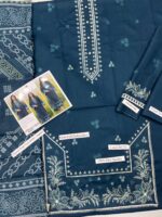 Izel Embroidered Airjet Lawn 4405 – Digital Voil Dobby Dupatta - Image 3