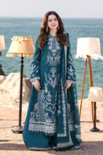 Qalamkar Embroidered Lawn D-1104 – Summer Collection 2026