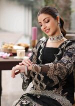 Kahf Embroidered Lawn D-1103 – Luxury Khadi Net Dupatta 2026 - Image 2