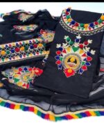 Aara Work Embroidered Lawn 2026 – Indian Chiffon Dupatta - Image 4