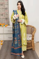 Urge Embroidered Lawn D-1002 – Digital Voil Dupatta 2026