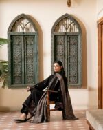 Izel Embroidered Lawn D-1006 – Bana Dora Swiss Voil Dupatta 2026 - Image 2